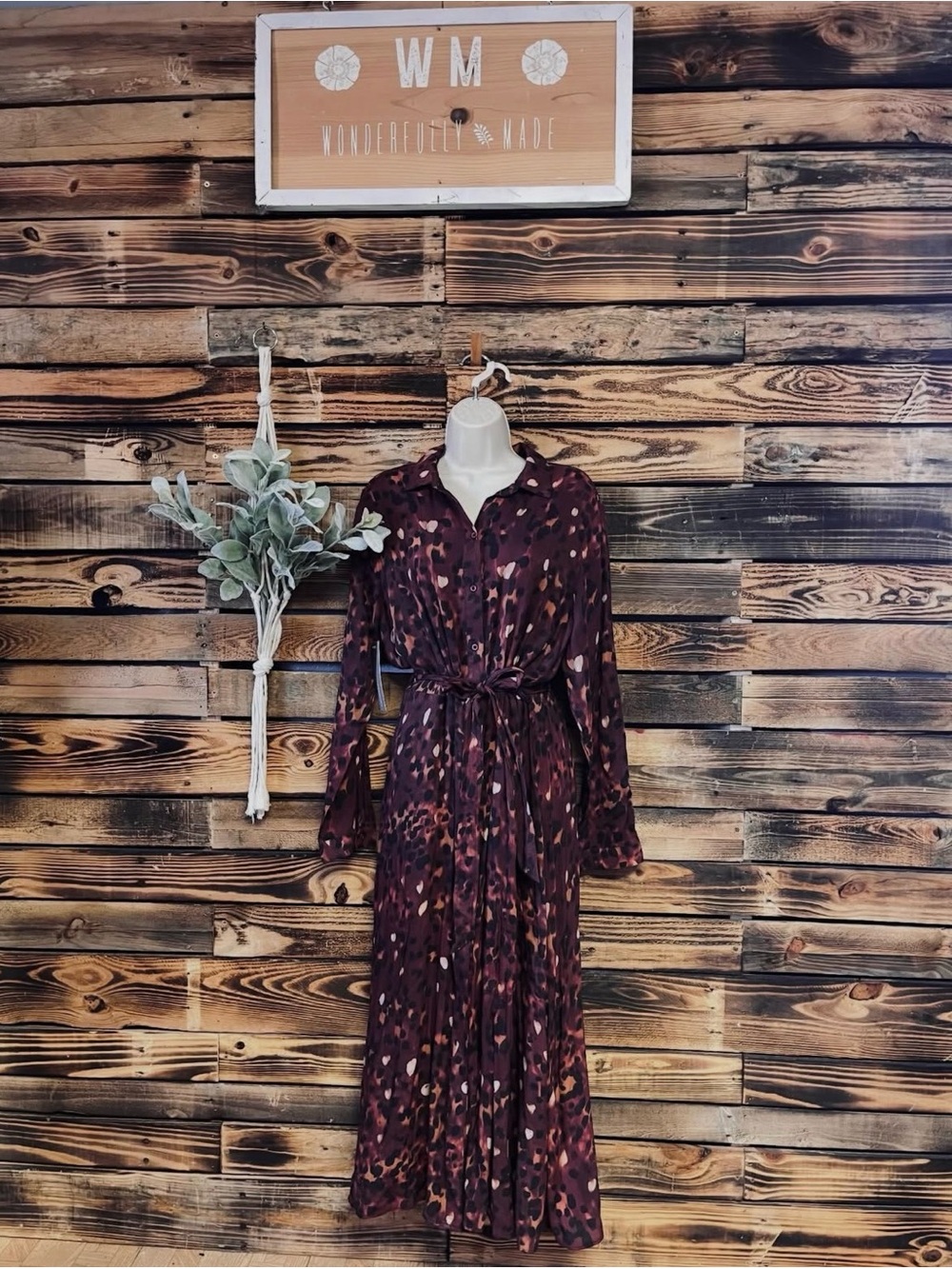 Cloth & Stone (Anthropologie) Leopard Dress